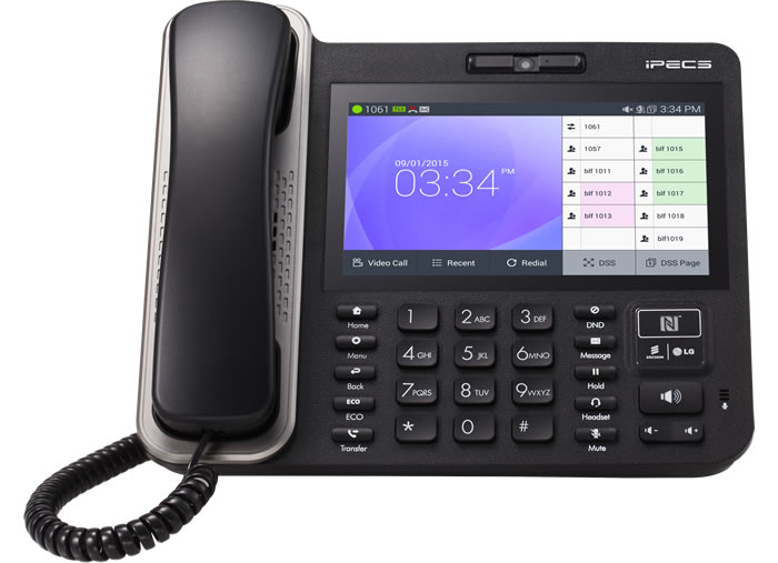 One of the handsets for the iPECS.
