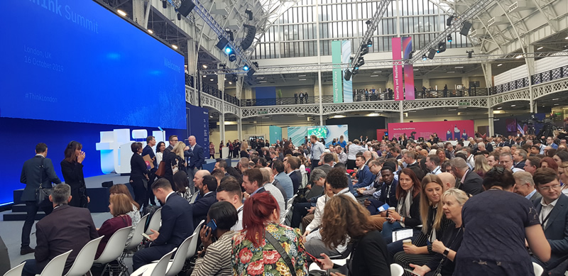 IBM ThinkLondon 2019 main stage