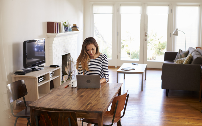 Teleworking from home